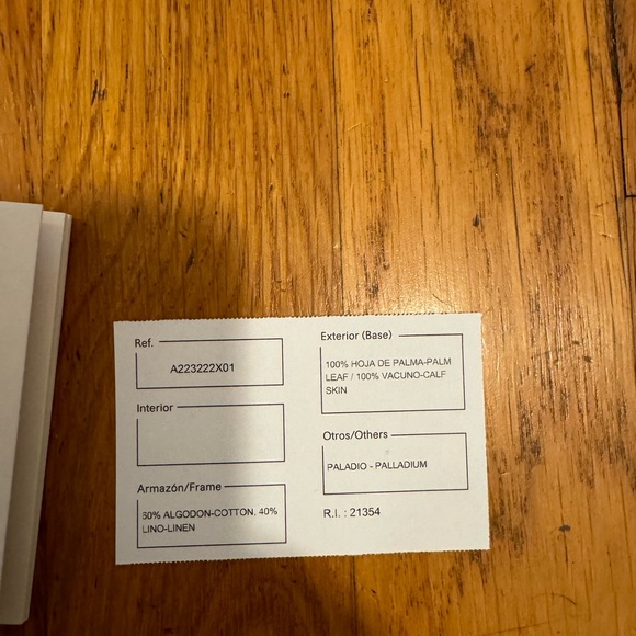 Loewe Paula's Ibiza leather-trimmed raffia bucket bag. Gently Used $690 - Picture 12 of 13